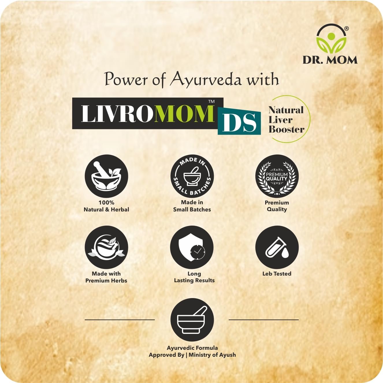 Livromom DS Syrup and Tablet Combo For Fatty Liver Hepatitis and Liver Disorder image 2