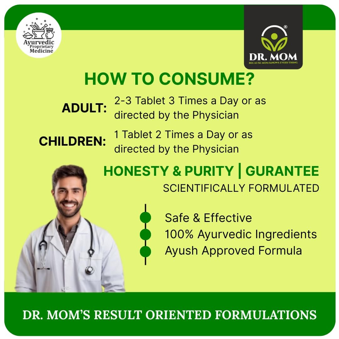 LivroMom DS Tablets | Best Ayurvedic Tablets for Liver Health 60 Tab. image 3