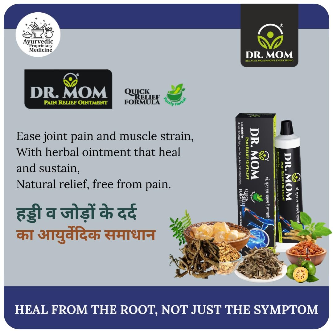 Dr. Mom Pain Relief Ointment 30g | Powerful Ayurvedic Relief for Arthritis & Body Pain image 5