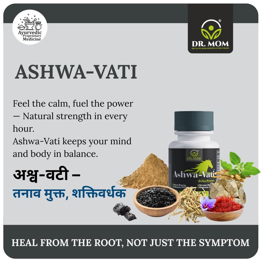 Ashwa Vati Regular Tablets For Men For Stamina & Performance - 60 Tabs. image 6