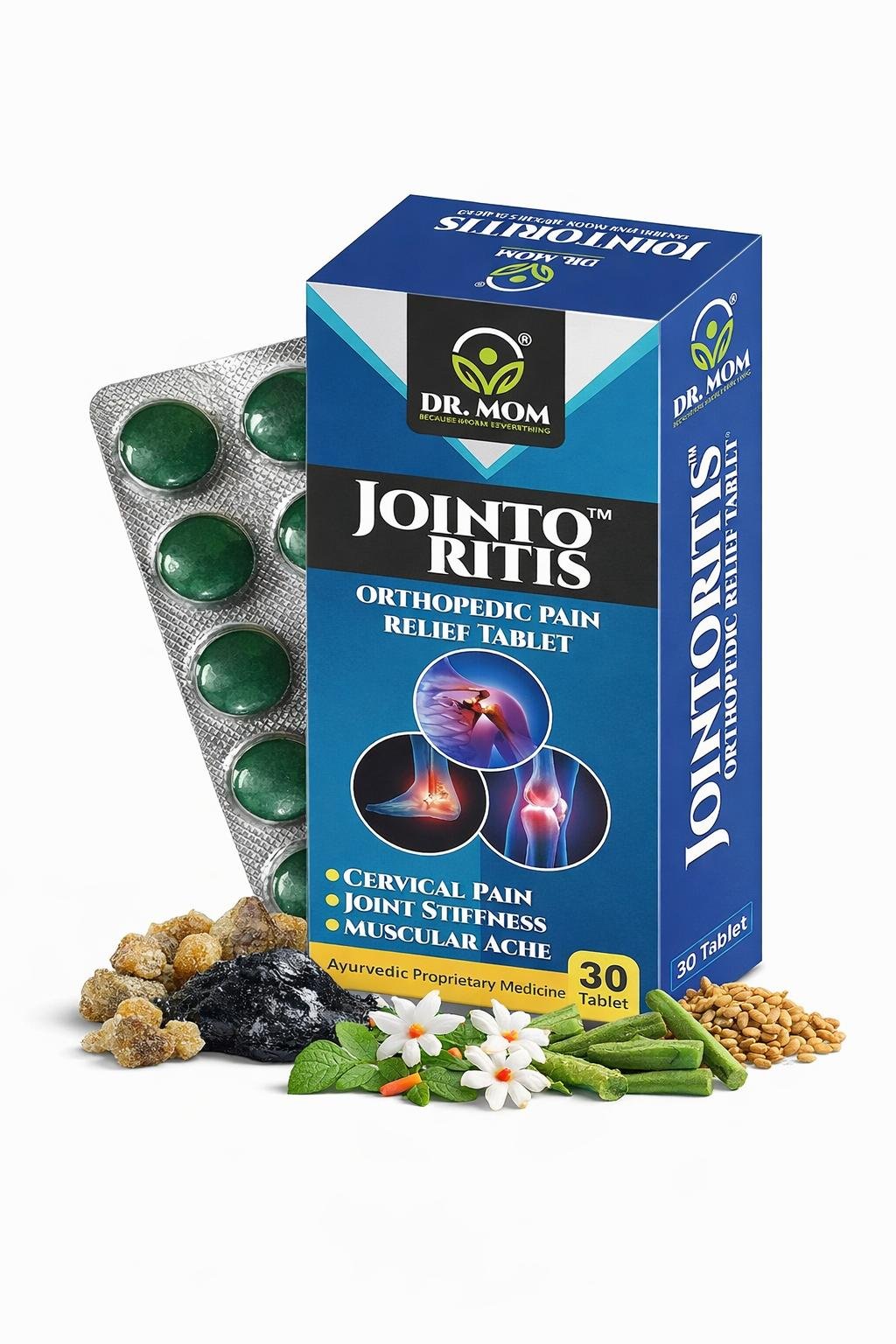 Jointoritis Tablet | Best Ayurvedic Tablets for Arthritis & Joint Pain 3x10 tab.